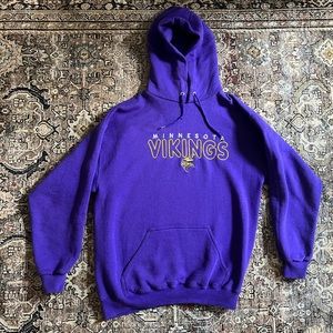 Vintage Minnesota Vikings Hoodie men's size large